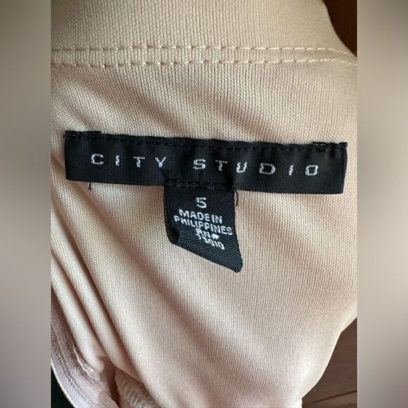 CITY STUDIOS Juniors' High Low Peach Dress - Picture 7 of 7